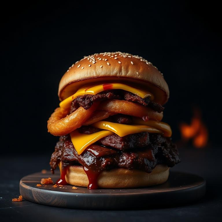 BBQ Brisket Stack